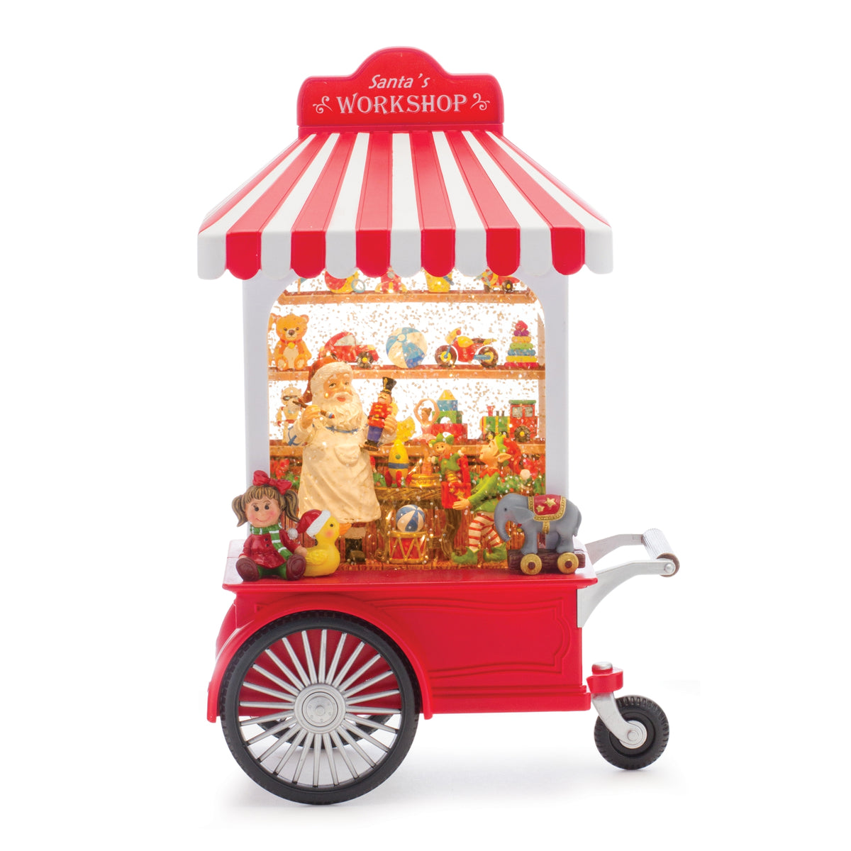 Santa Workshop Snow Globe