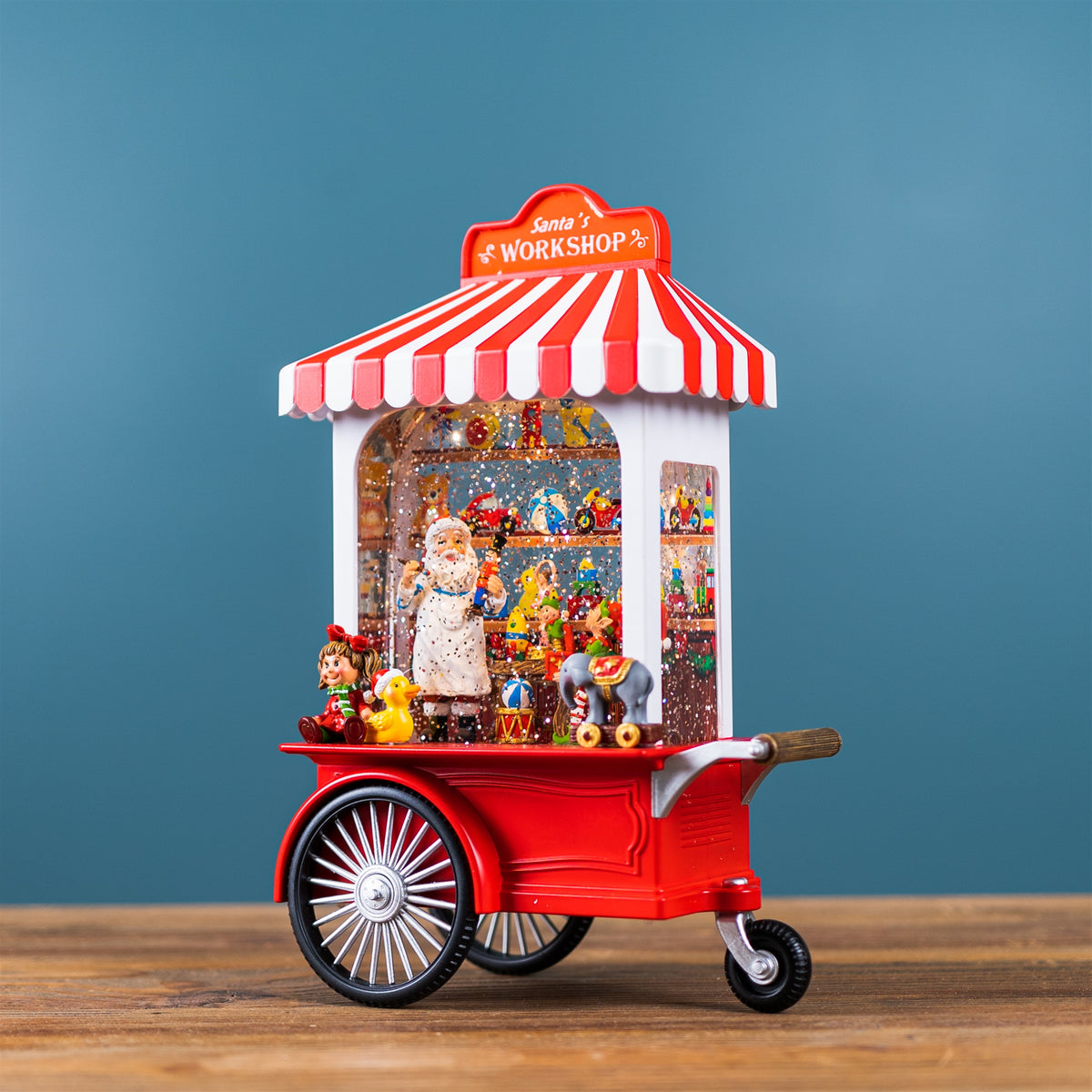 Santa Workshop Snow Globe product photo 2