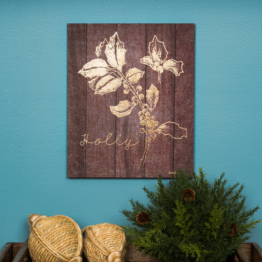 Laurel and Holly Plaques product photo 2