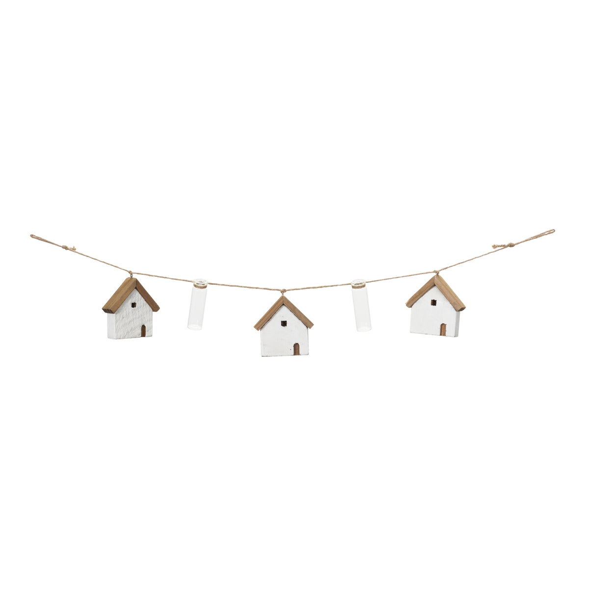House and Tube Vase String Garland Set of 2 product photo 2