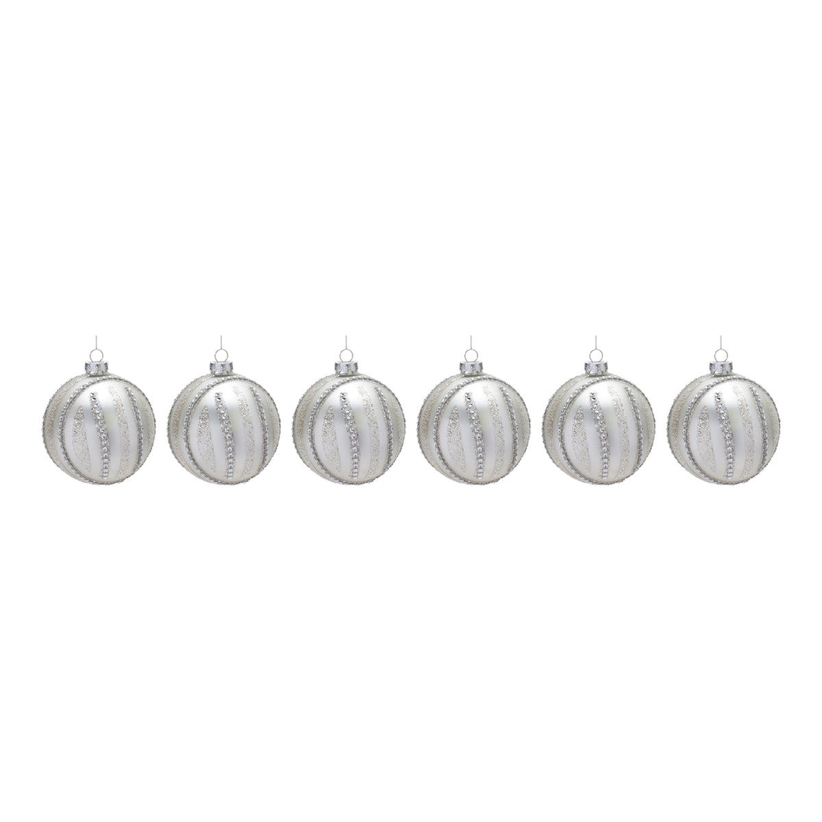 Jeweled Silver Ornaments product photo 3
