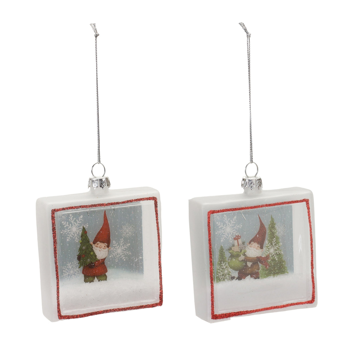 Gnome Shadow Box Ornaments product photo 2