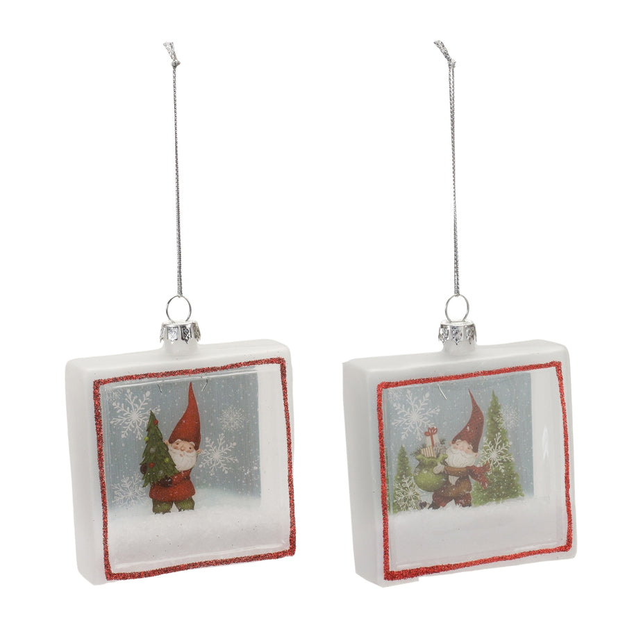 Gnome Shadow Box Ornaments product photo 2
