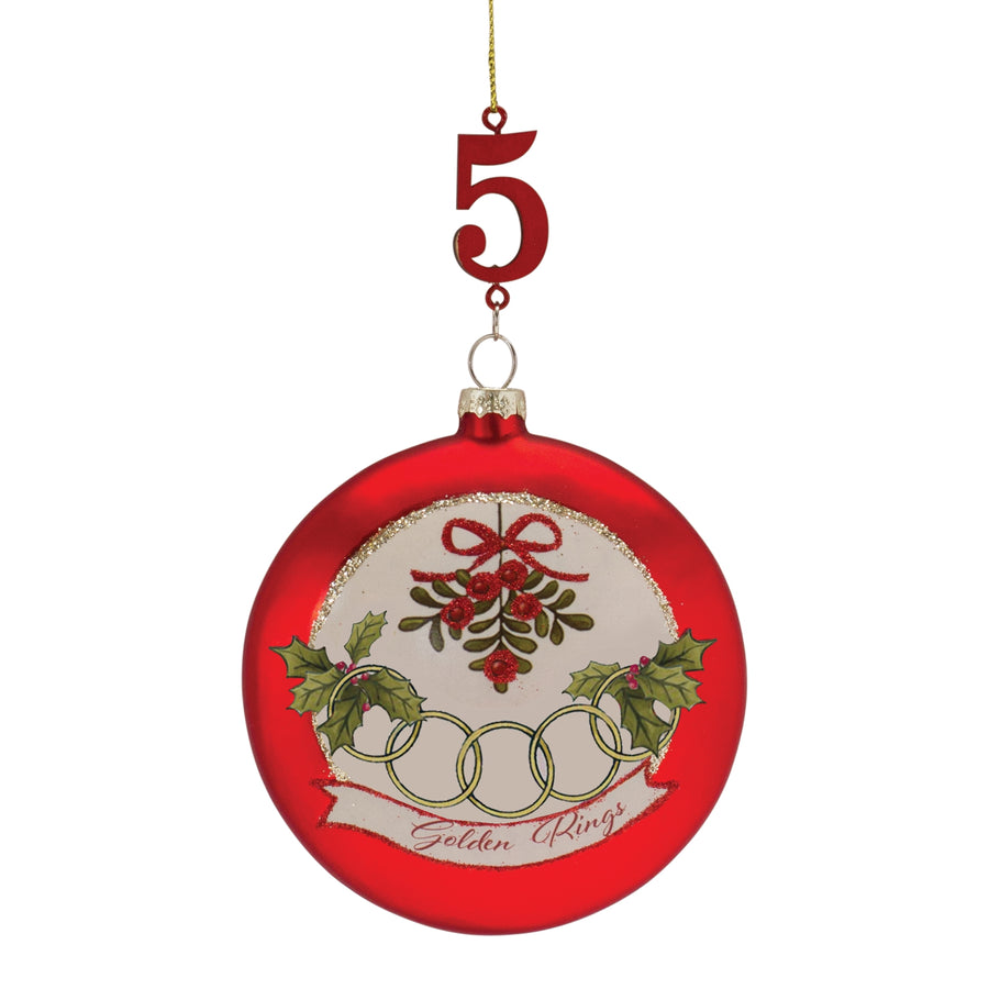 Twelve Days of Christmas Ornament (Set of 12)