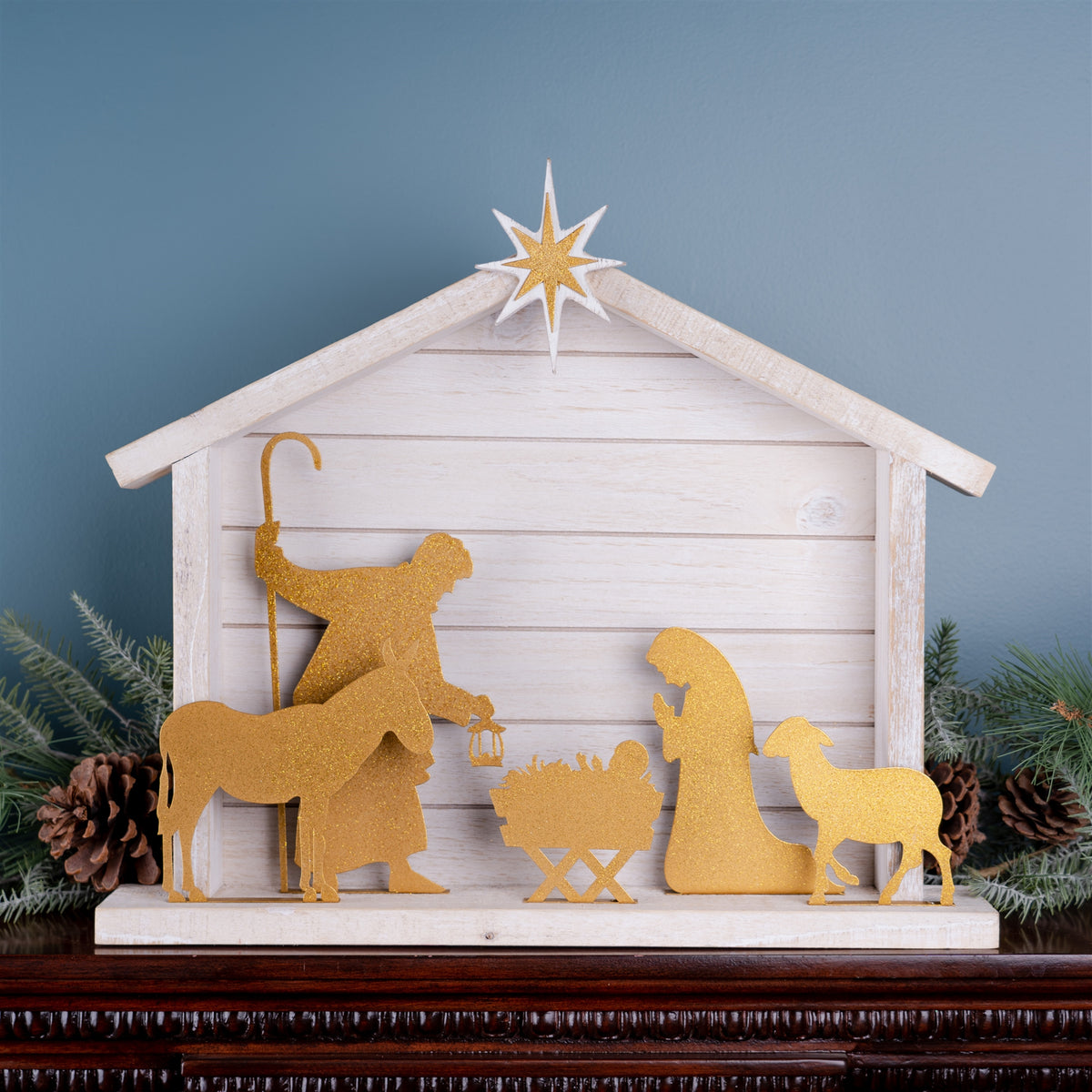 Metal Nativity Scene product photo 3