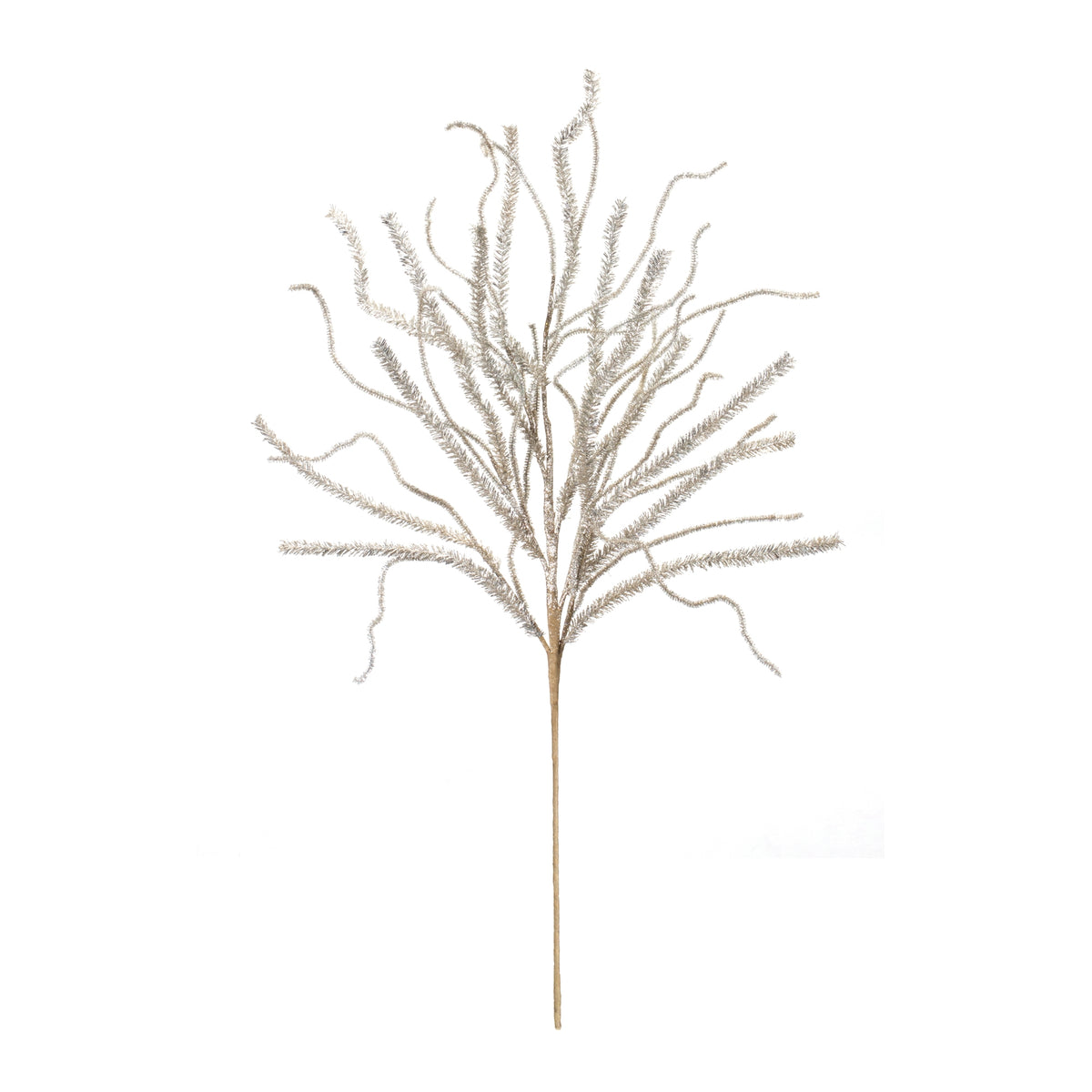 Glittered Pine Tinsel Branch Set of 2 product photo 2