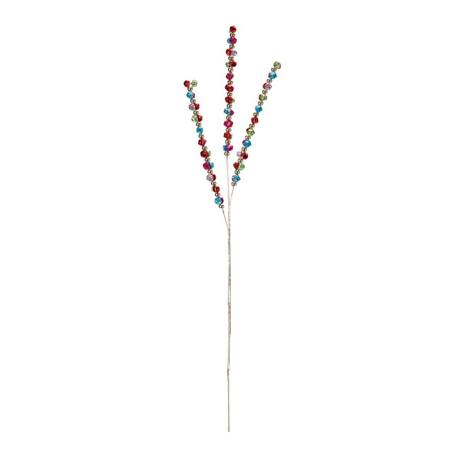 Metal Jingle Bell Spray (Set of 2)