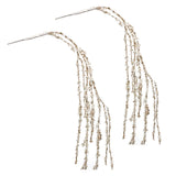 Silver Glitter Branch (Set of 2)