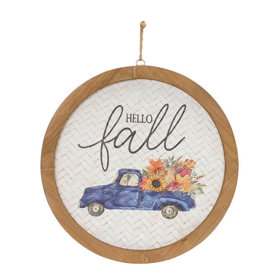 Fall Harvest Plaque (Set of 2)
