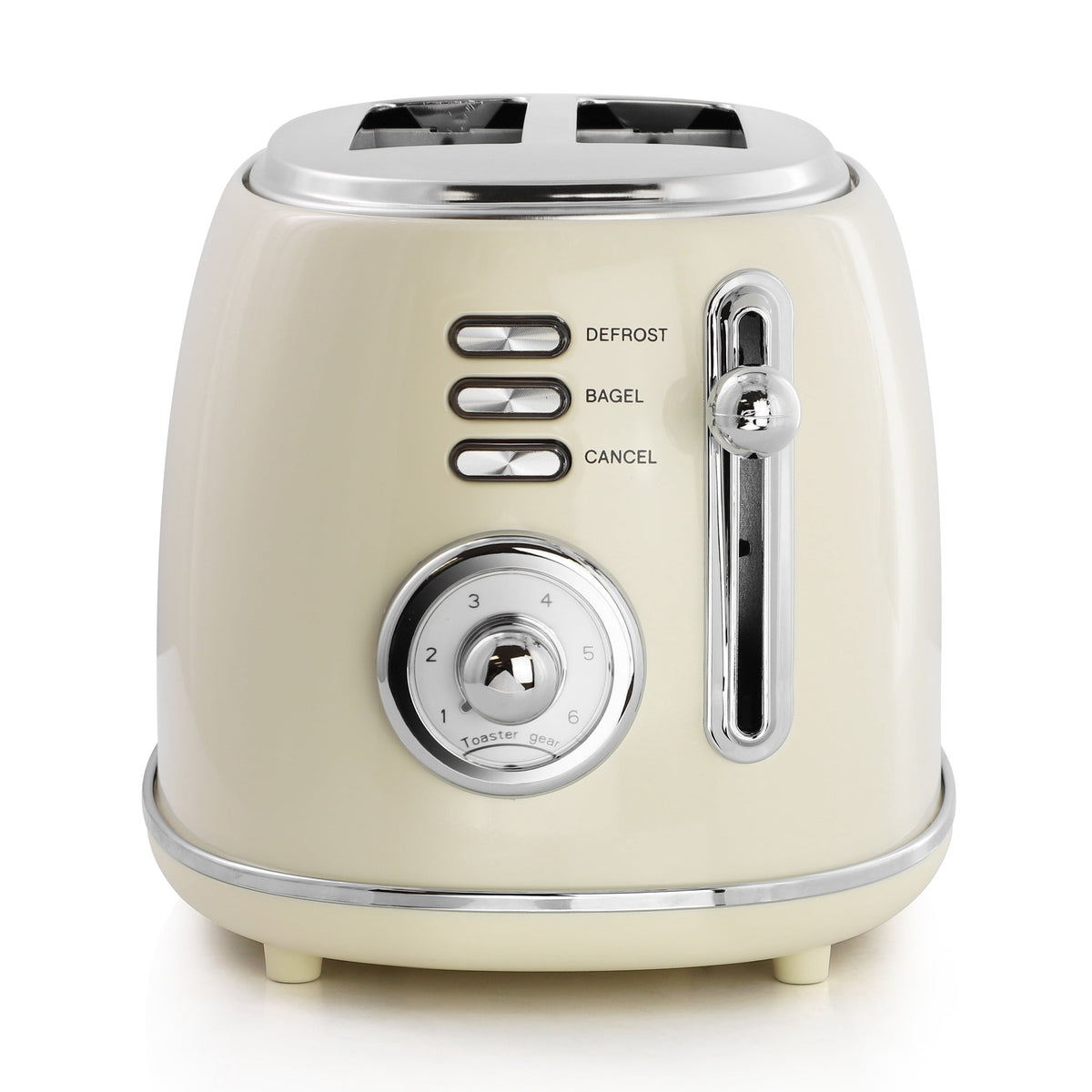 MegaChef gloss cream kettle and toaster set product photo 3