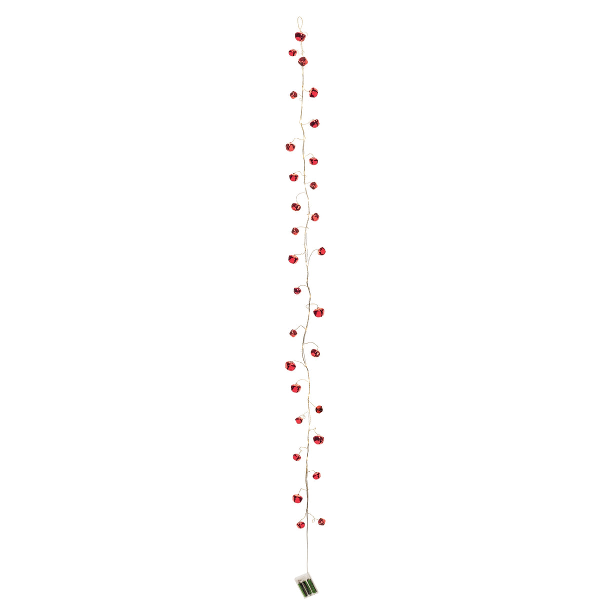 LED Sleigh Bell Garland Set of 2 product photo 2