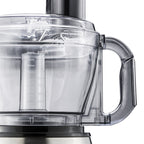 Brentwood Select FP-581 8-Cup Food Processor — Stainless Steel Multi-Speed Chopper, Slicer & Shredder with Pulse, BPA-Free 1.9L Bowl