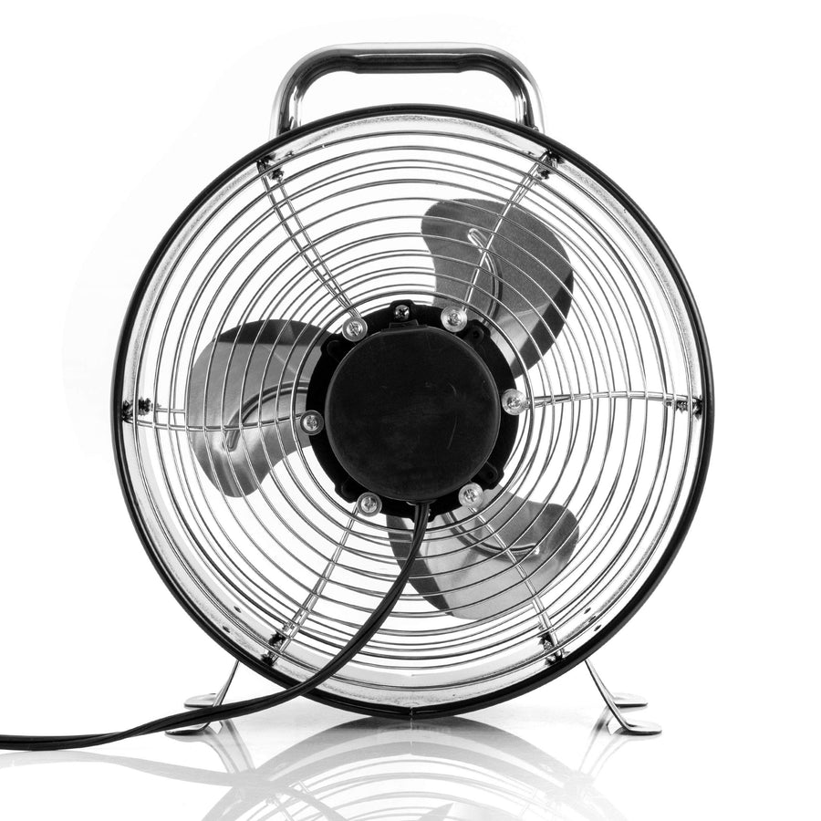 Vie Air VA-12DF 12 Inch High Velocity Dual-Speed Retro Metal Drum Fan