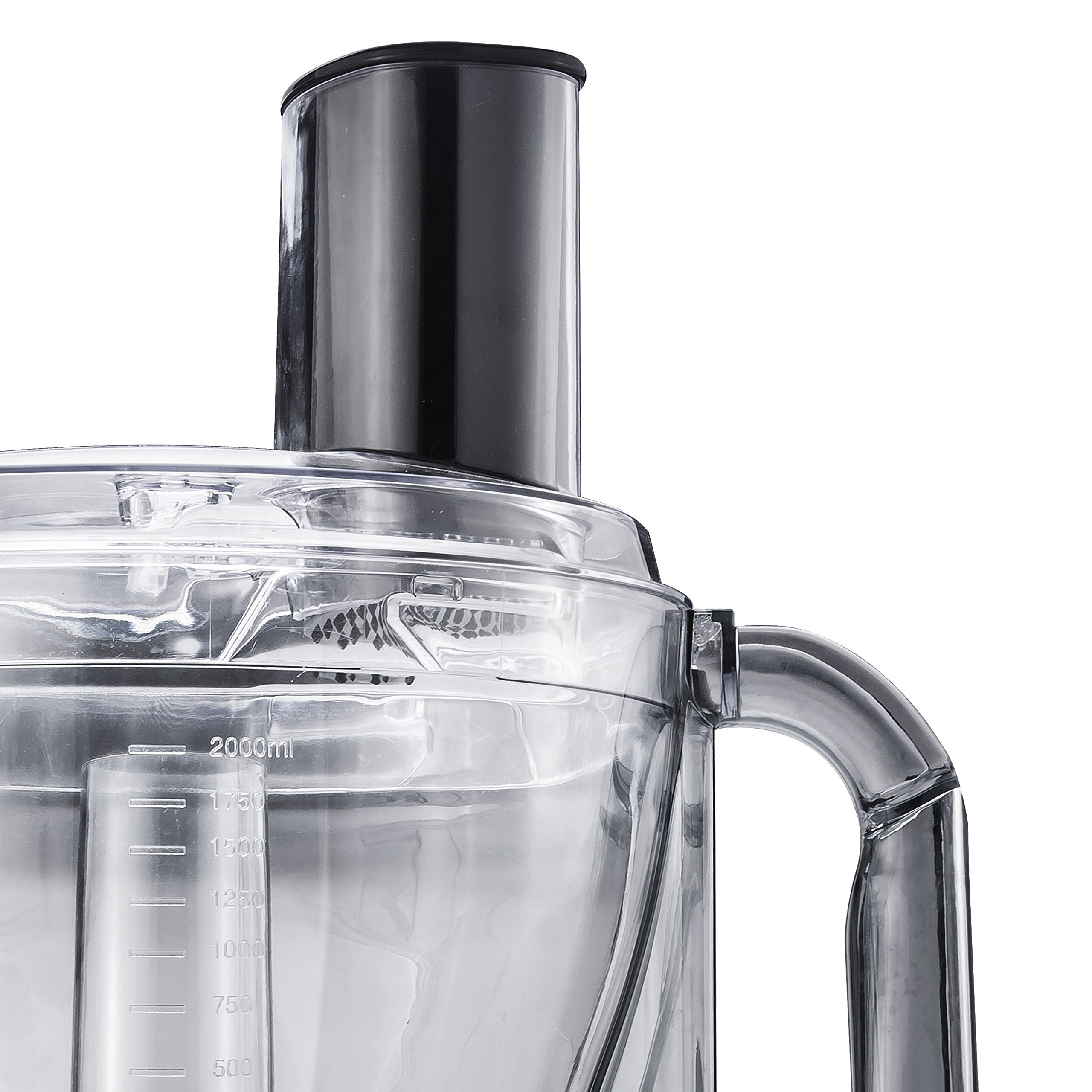 Brentwood Select FP-581 8-Cup Food Processor — Stainless Steel Multi-Speed Chopper, Slicer & Shredder with Pulse, BPA-Free 1.9L Bowl