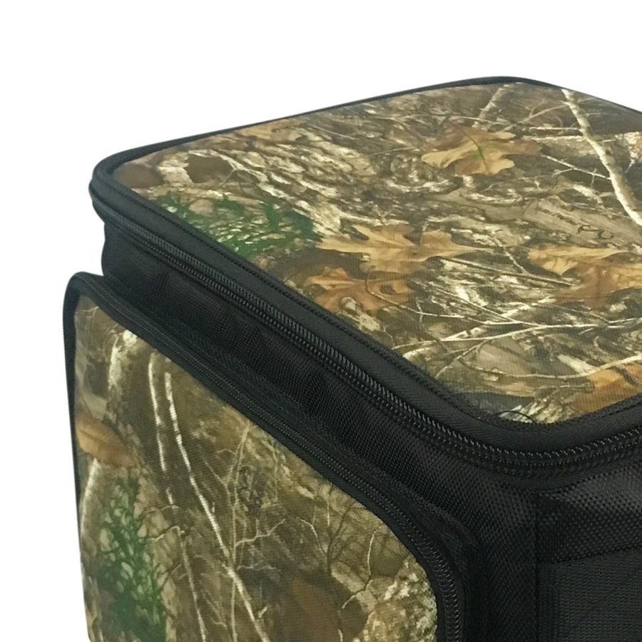 Brentwood Kool Zone CM-2400 24-Can Insulated Cooler Bag with Hard Liner, Realtree Edge Camo