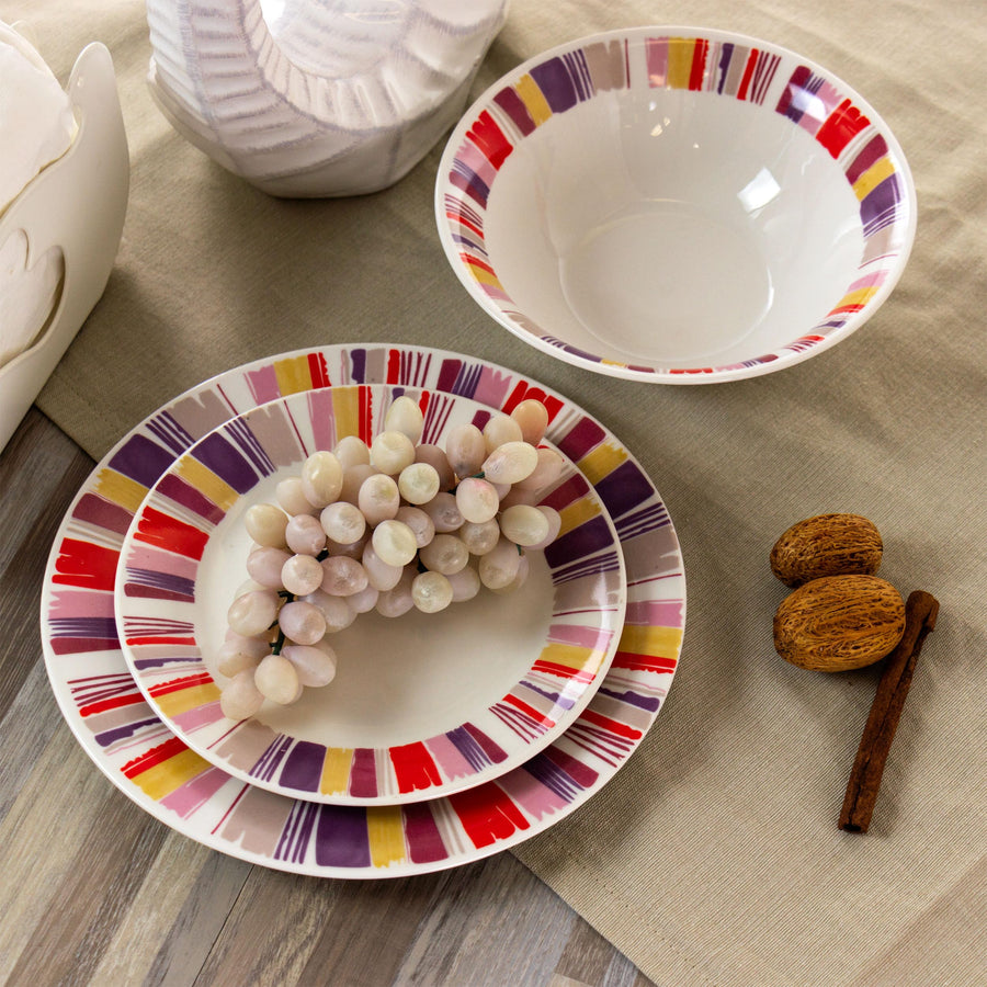 Gibson Home Orleans dinnerware set product photo 7