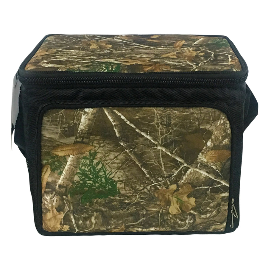 Brentwood Kool Zone CM-2400 24-Can Insulated Cooler Bag with Hard Liner, Realtree Edge Camo