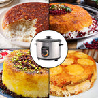 Brentwood TS-1020S 10-Cup Stainless Steel Persian Rice Cooker – Crunchy Tahdig with Timer