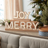 Lighted Joy Merry Signs product photo 2
