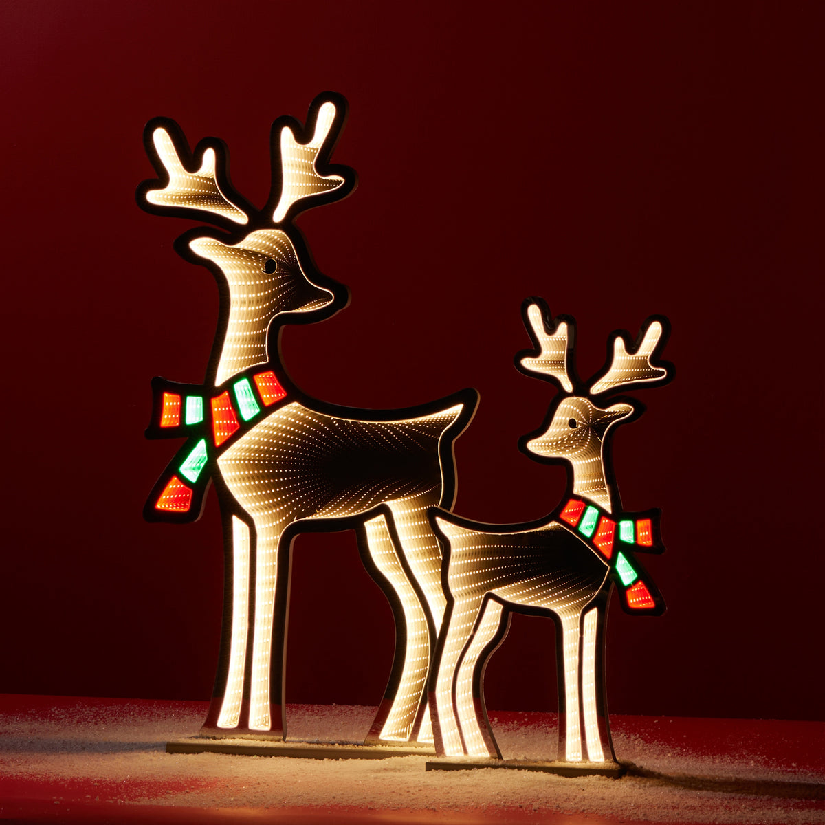 Deer with Scarf Ekkolight 23.5"H