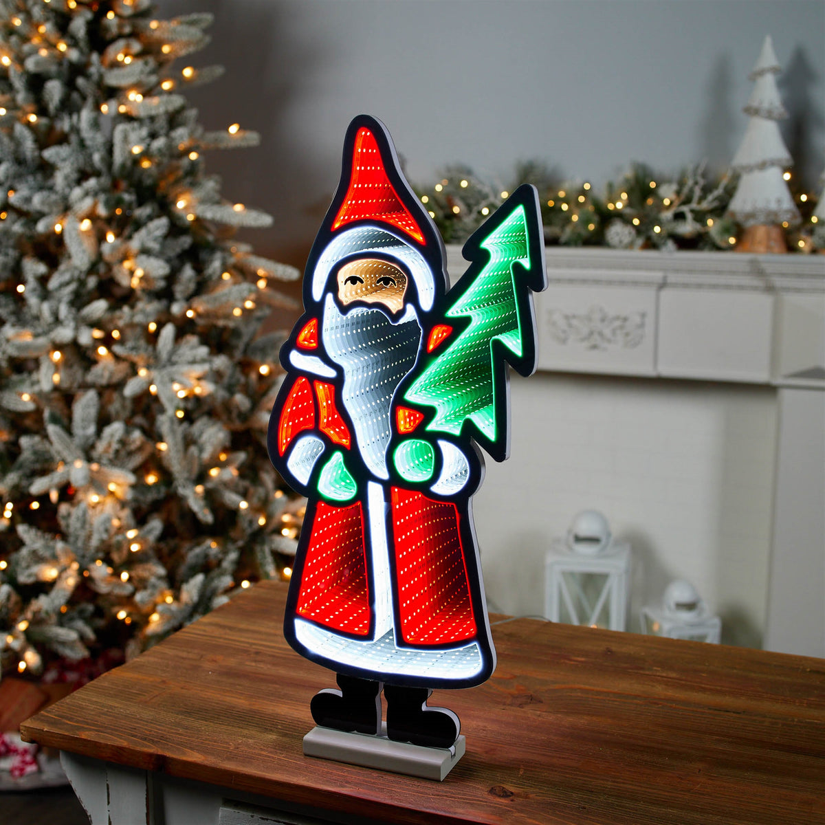 Santa with Pine Tree EkkoLight 25 in product photo 2