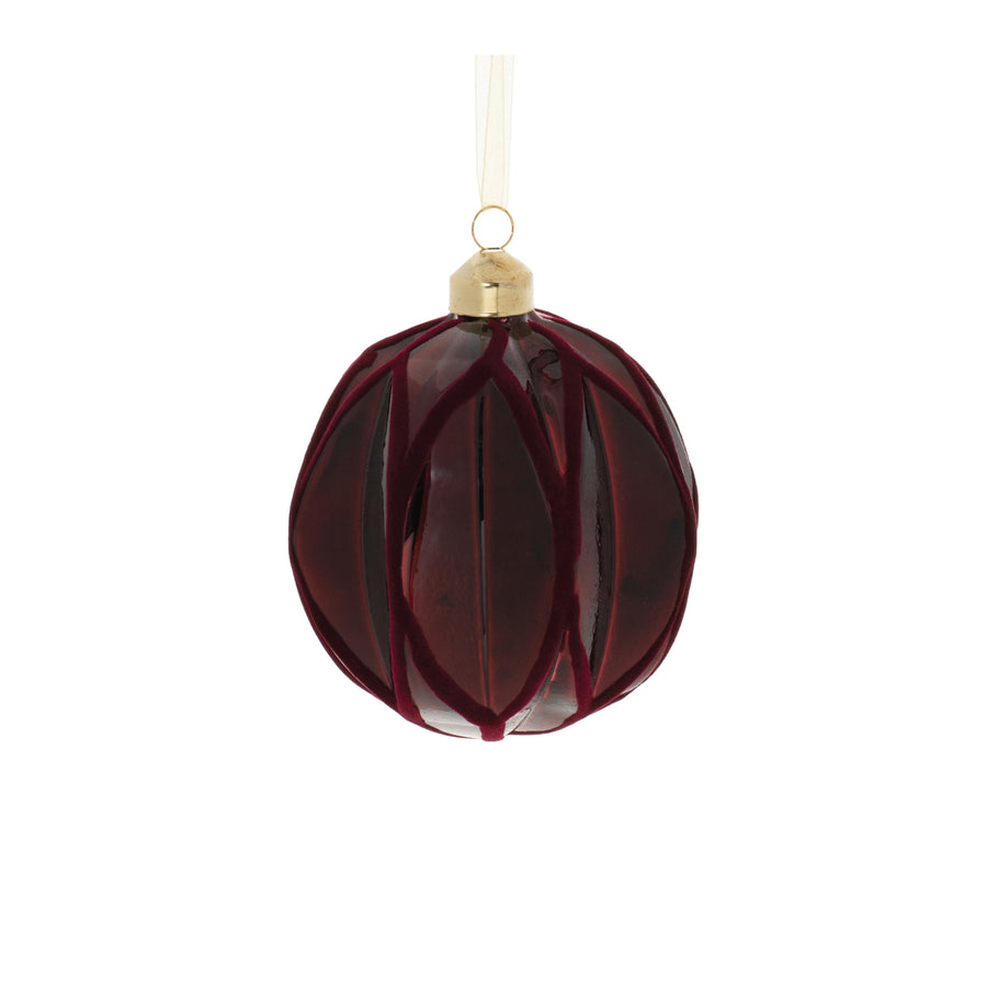 Burgundy Velvet Ornaments product photo 5