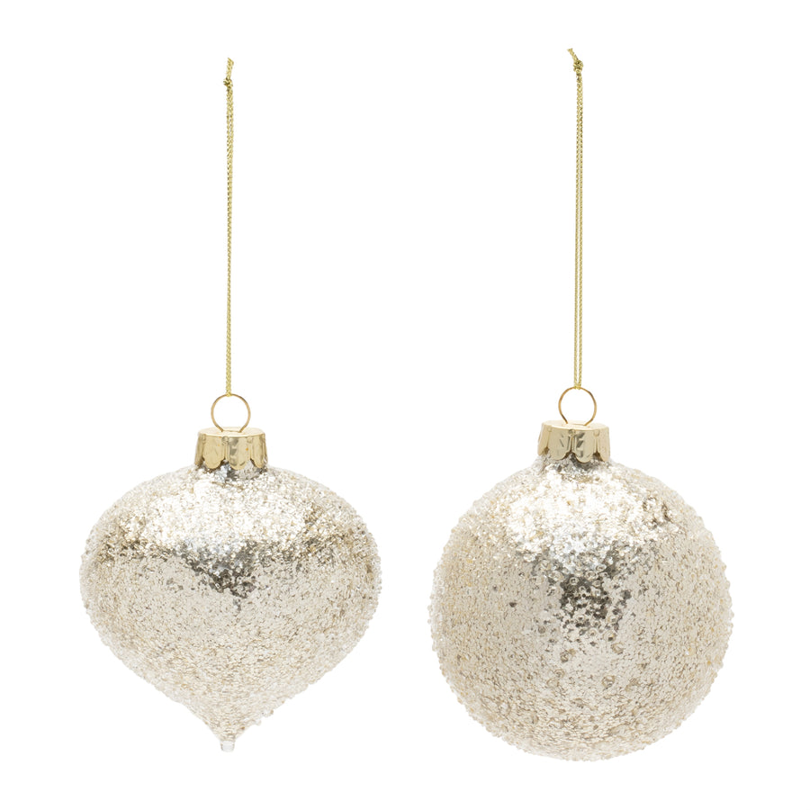 Champagne Gold Ornaments product photo 2