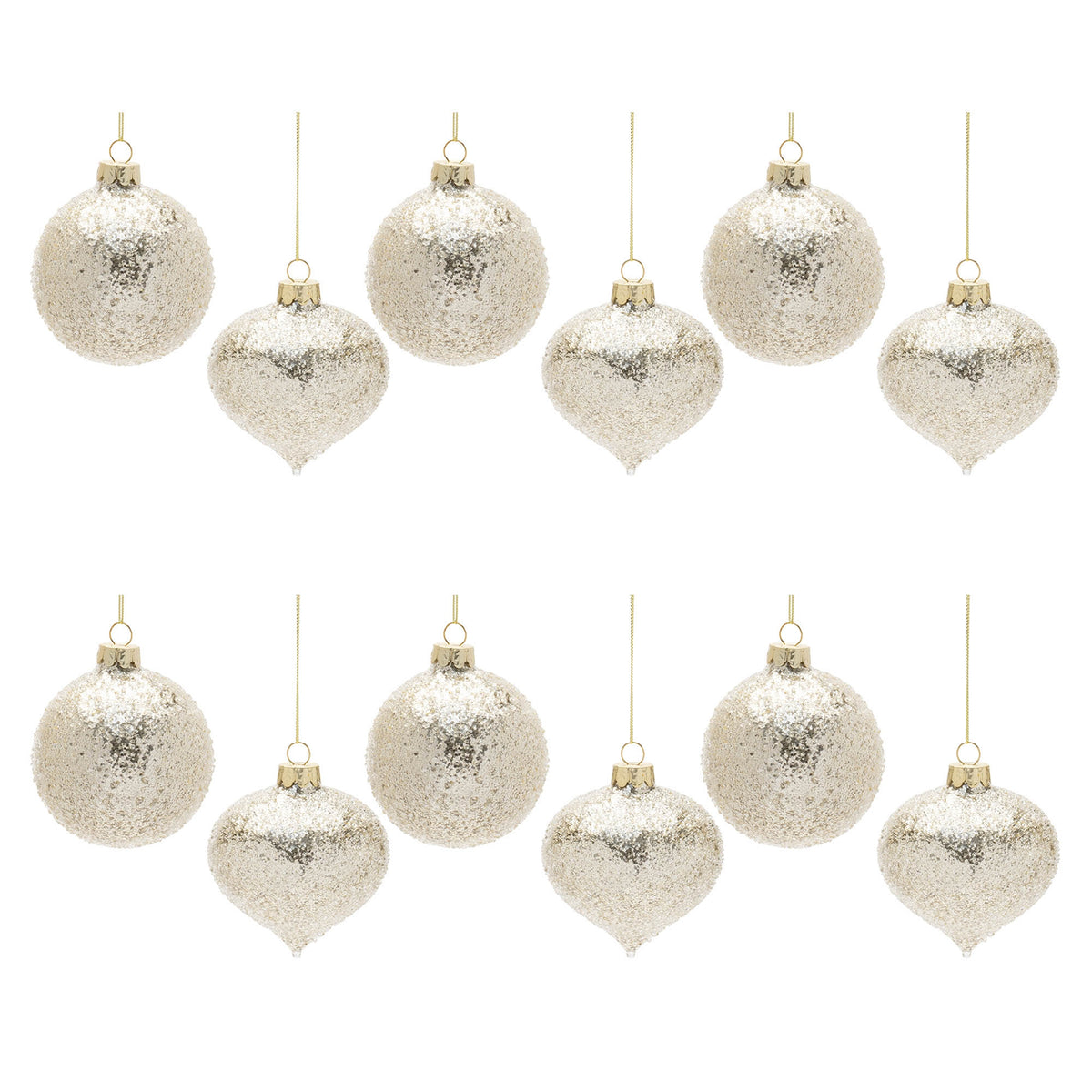 Champagne Gold Ornaments product photo 5