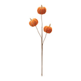 Plush Fall Pumpkin Spray (Set of 2)