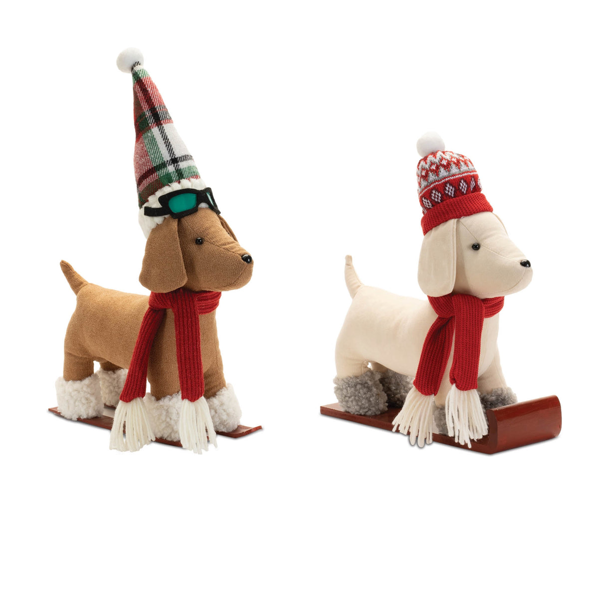 Plush Sledding Dogs