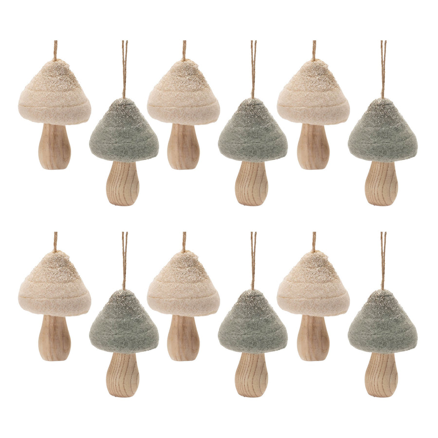 Felt Mushroom Ornaments product photo 5