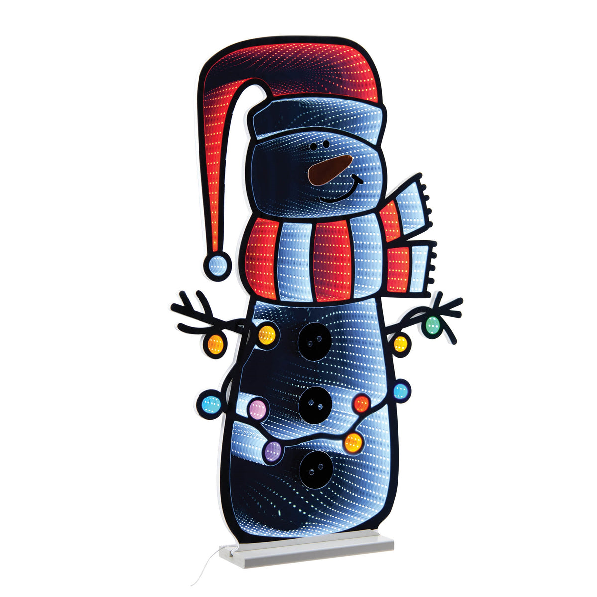 Holiday Snowman EkkoLight 36 in