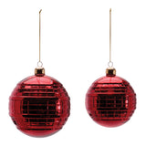 Red Glass Ball Ornaments product photo 3