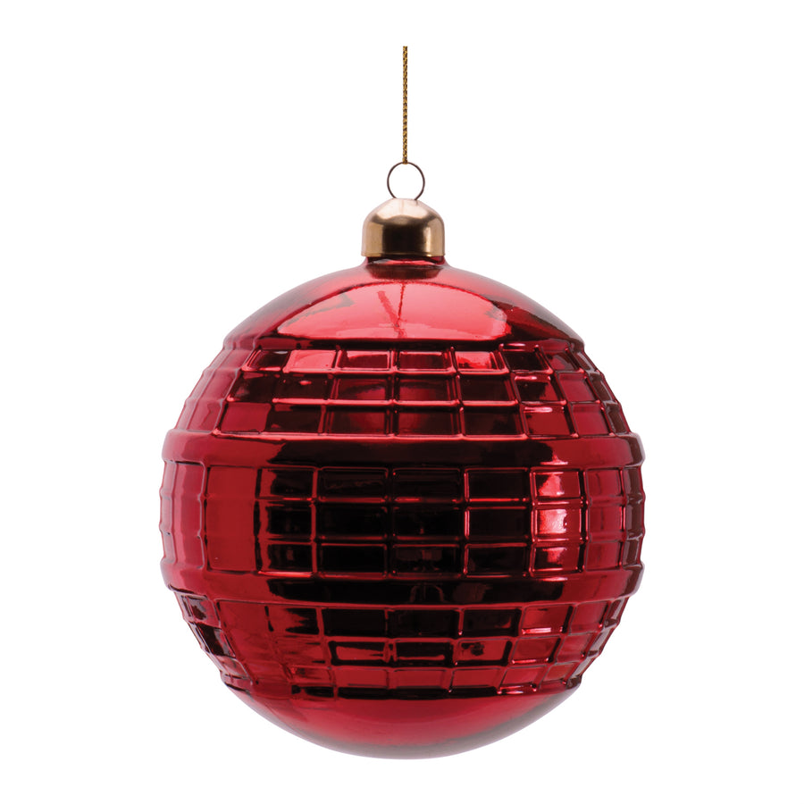 Red Glass Ball Ornaments product photo 4