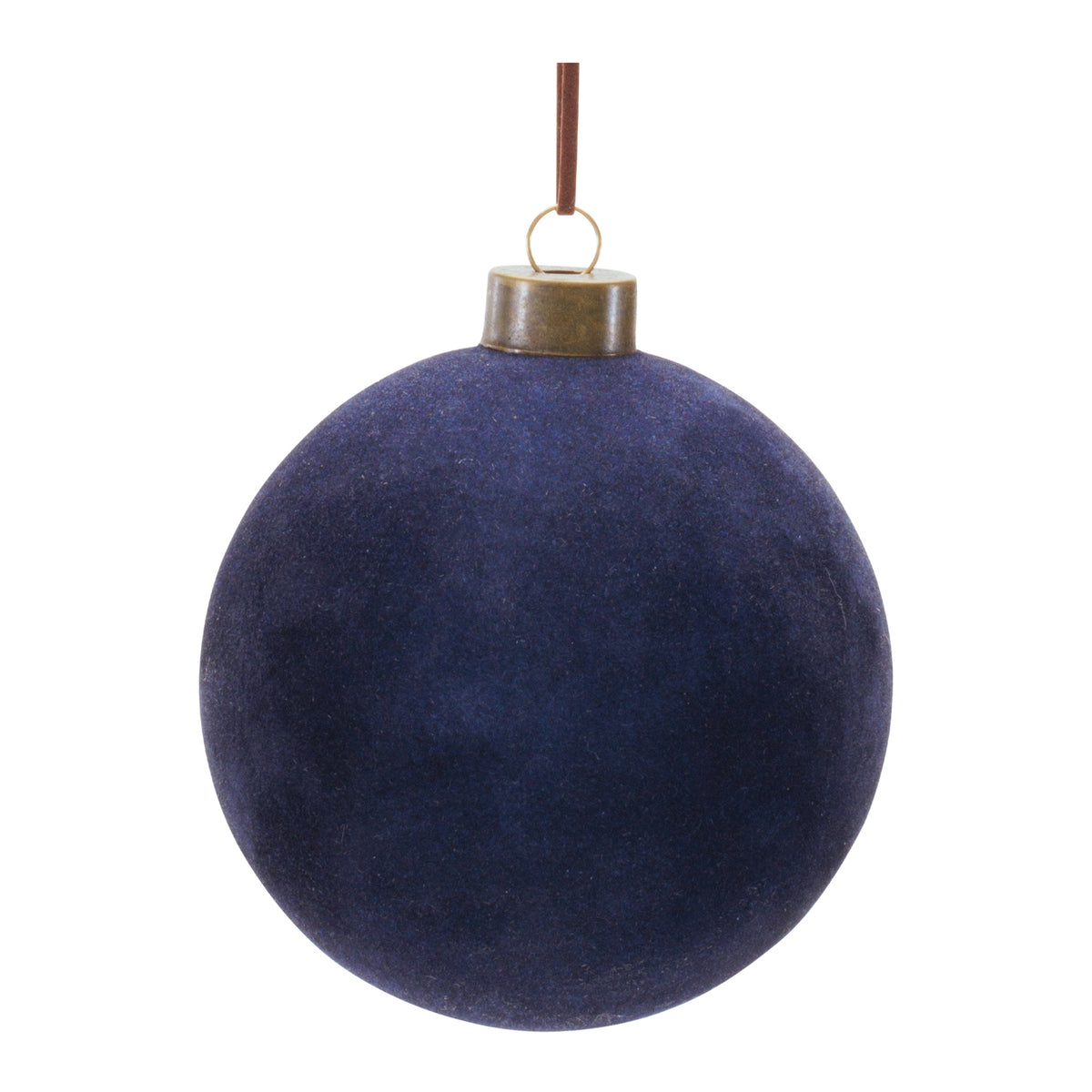 Navy Velvet Ball Ornaments product photo 3