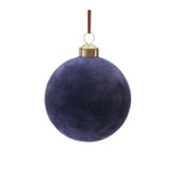 Navy Velvet Ball Ornaments product photo 4
