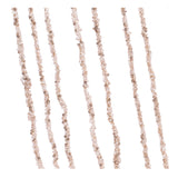 Gold Beaded Icicle Drop Spray, close-up detail of the texture and finish