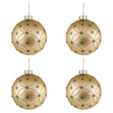 Gold Green Ball Ornaments product photo 3