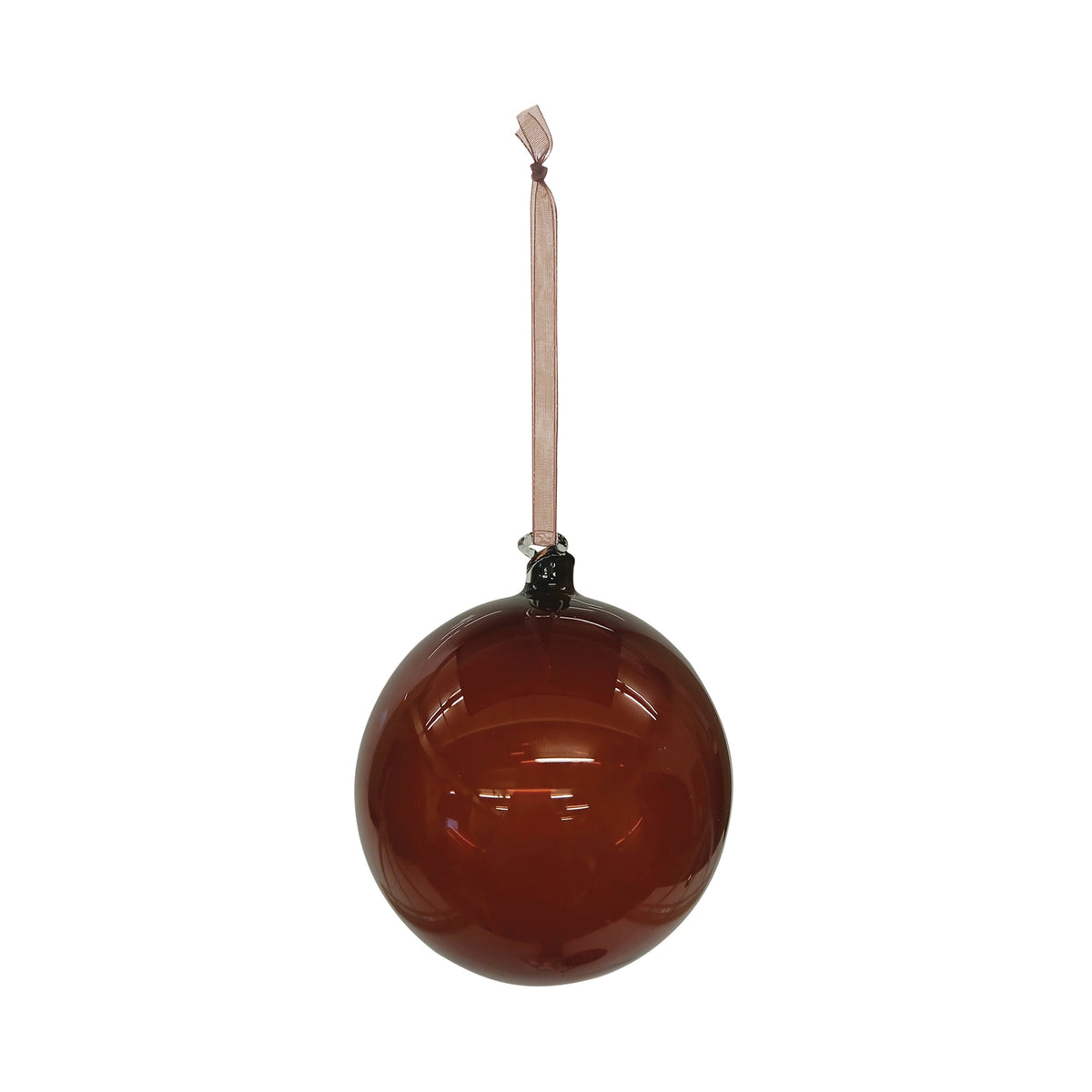 Glossy Brown Ornaments product photo 2