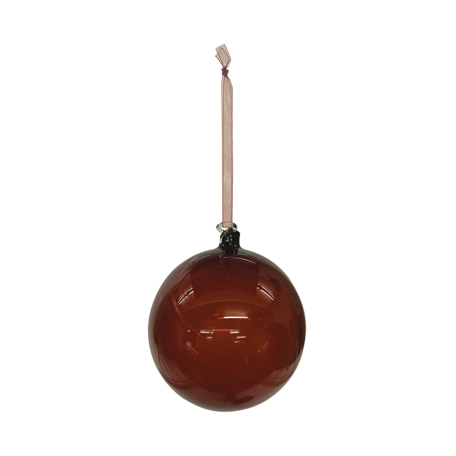Glossy Brown Ornaments product photo 2