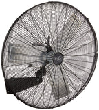 Vie Air 30-Inch Wall Mountable Oscillating Fan – 3-Speed Heavy-Duty Commercial Tuxedo Black