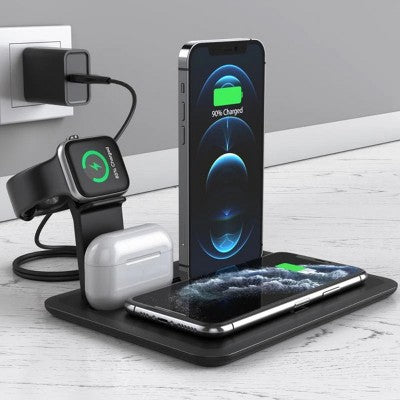Trexonic 4-in-1 wireless charging station product photo 3