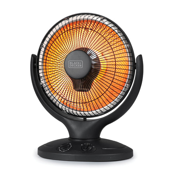 BLACK+DECKER BHRO608 800-Watt-Max 14-In. Oscillating Radiant Dish Ceramic Heater