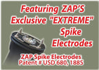 ZAP Hike 'n Strike 950,000 Volt Stun Gun Hiking Staff with LED Flashlight, 29 to 56 Inch