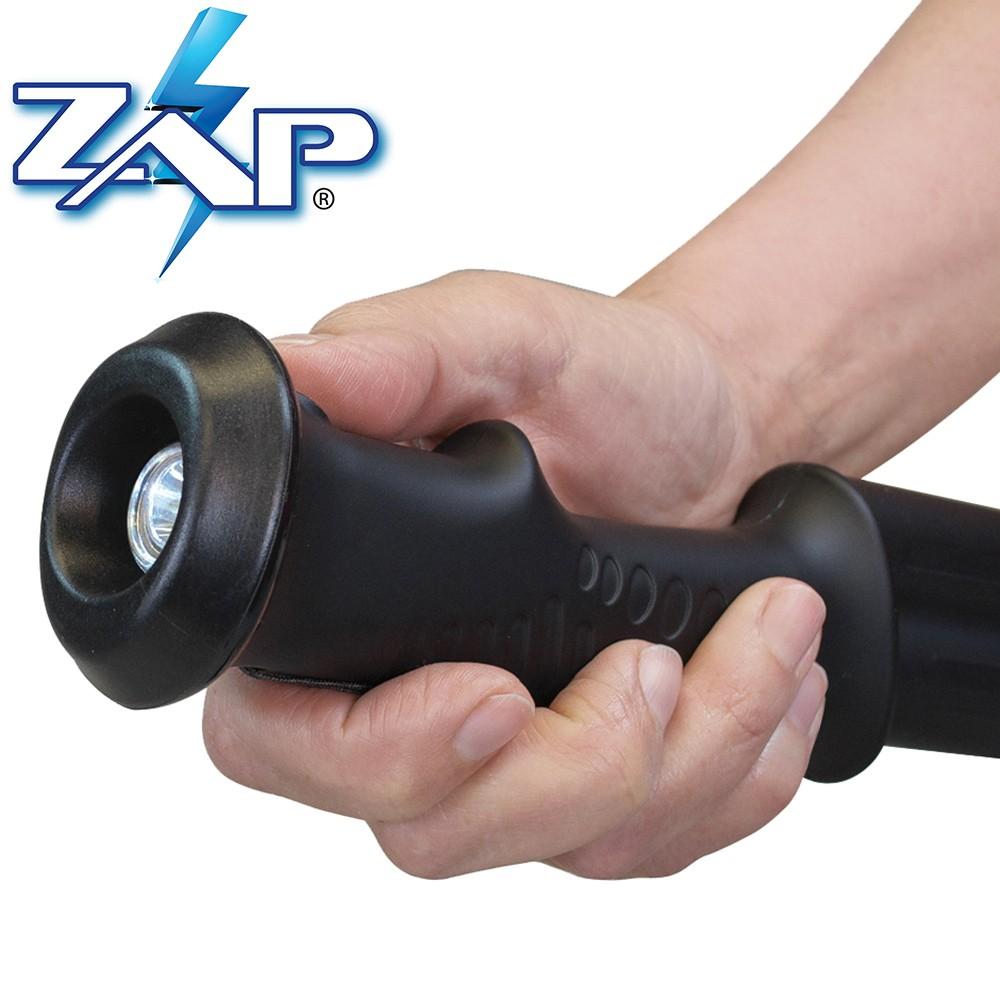 ZAP Hike 'n Strike 950,000 Volt Stun Gun Hiking Staff with LED Flashlight, 29 to 56 Inch