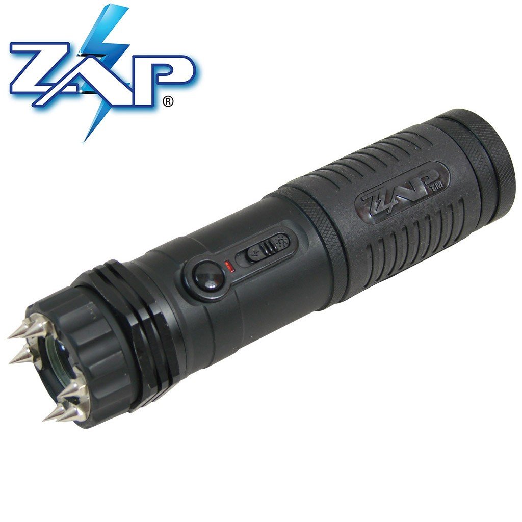 ZAP Light Extreme 1 Million Volt Stun Gun Flashlight with 120 Lumen LED and Spike Electrodes