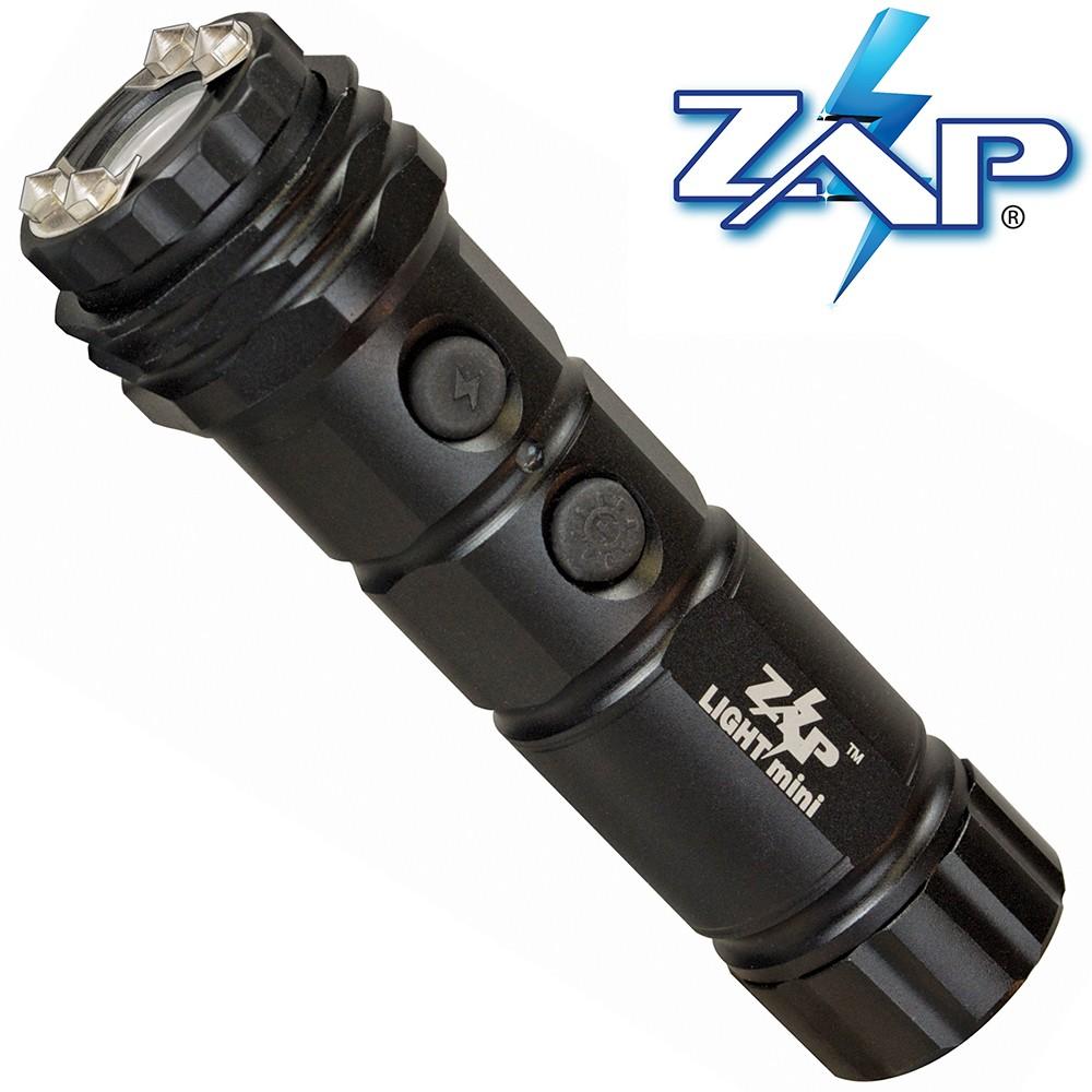 ZAP Light Mini 800,000 Volt Pocket Stun Gun Flashlight, USB Rechargeable