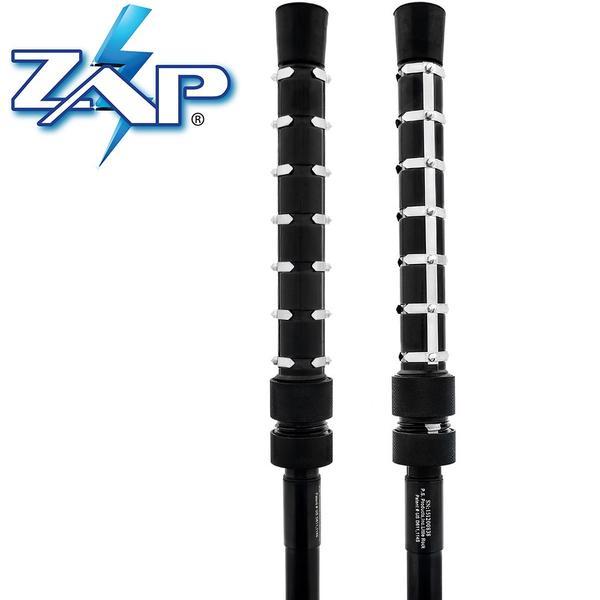 ZAP Cane 1 Million Volt Stun Gun Walking Cane with LED Flashlight, Adjustable 32 to 36 Inch