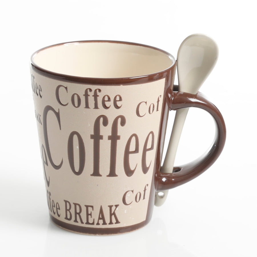 Mr. Coffee Bareggio mug and spoon set product photo 6