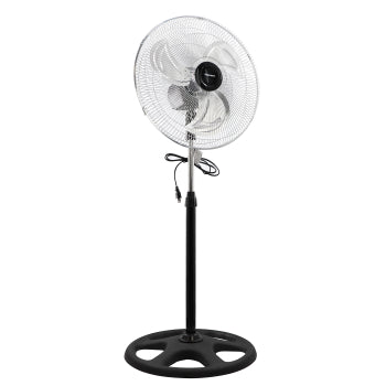Impress 18 Inch Chrome Hi-Speed Industrial Standing Fan